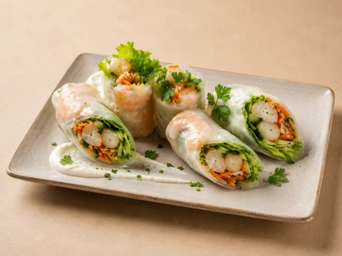 Involtini di gamberoni