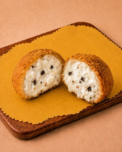 Crocchetta di ricotta di bufala al tartufo