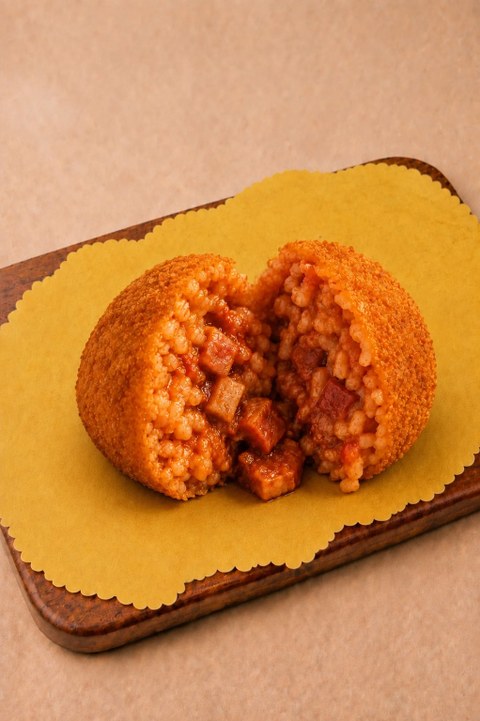 Arancino all'amatriciana